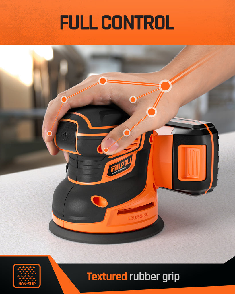 Buy Black+Decker BDCRO20C Random Orbit Sander, Battery Included